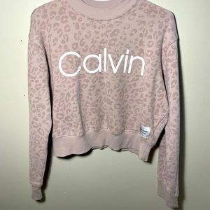 Used Calvin Klein light pink sweater